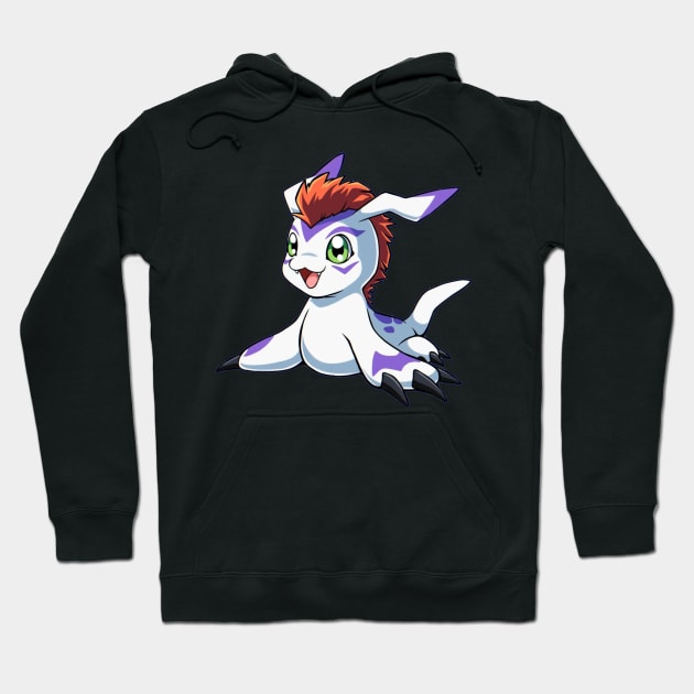 gomamon Hoodie by fancy ghost